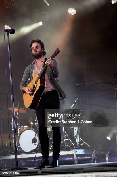 Father John Misty performs at the 2018 Forecastle Music Festival on July 13, 2018 in Louisville, Kentucky.