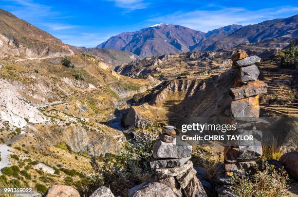 colca canyon - colca stock pictures, royalty-free photos & images