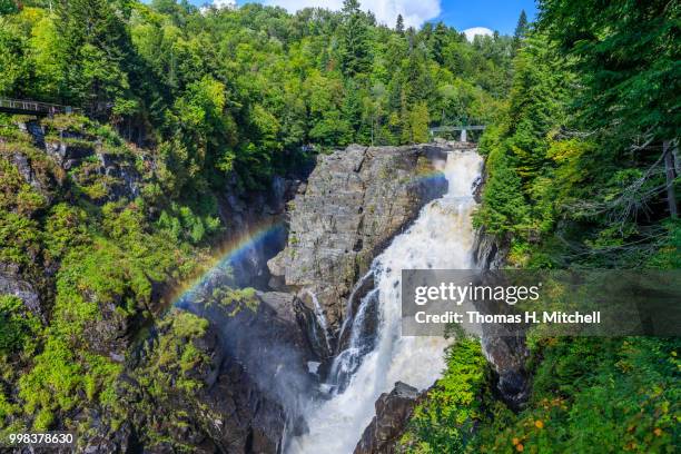 canada-quebec-saint-joachim-canyon sainte-anne - saint anne stock pictures, royalty-free photos & images