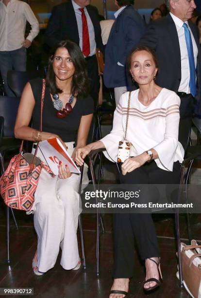 Isabel Preysler atttends XI Latin America Atlantic Forum organised by Fundacion para la Libertad on July 6, 2018 in Madison, Wisconsin.