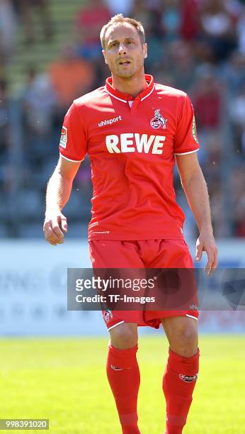 Matthias Lehmann of Koeln looks on during the friendly match between Wuppertaler SV and 1. FC Koeln on July 8, 2018 in Wuppertal, Germany.