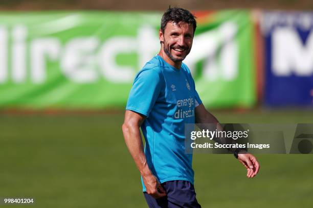 Mark van Bommel of PSV during the Training PSV on July 13, 2018 in Verbier Switzerland