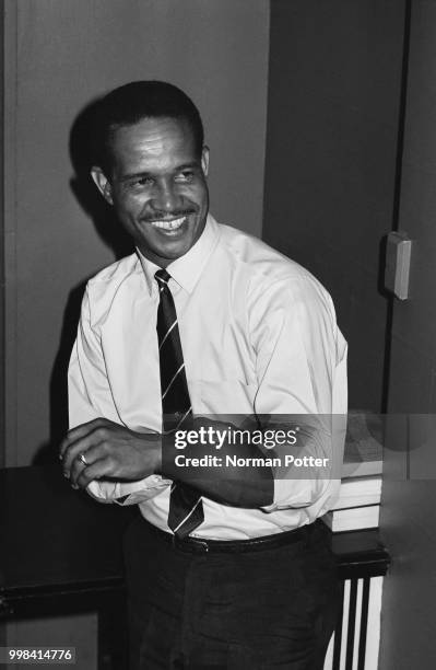 West Indies cricket captain Garfield Sobers, UK, 22nd April 1969.