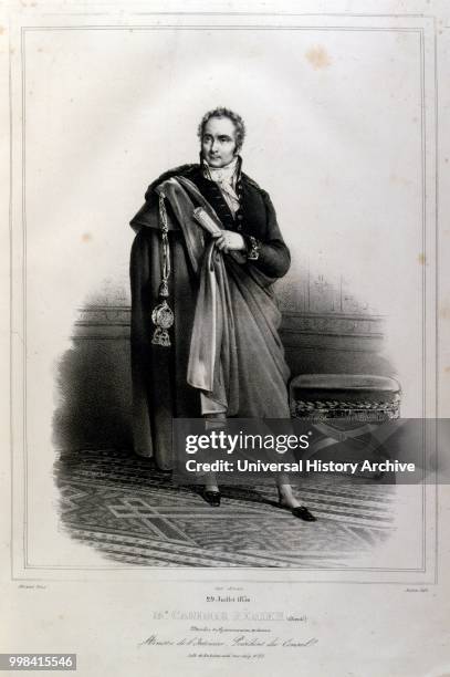 Casimir-Pierre Perier , French banker, political leader and statesman. He was a leading liberal member of the Chamber of Deputies throughout the...