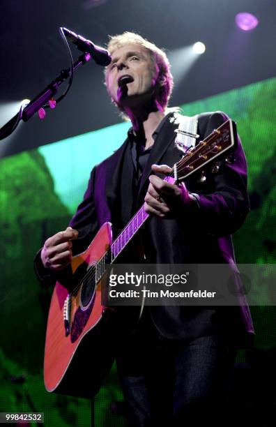 Paul Waaktaar-Savoy of A-Ha performs the final US date of the bands Farewell Tour at Club Nokia on May 16, 2010 in Los Angeles, California.