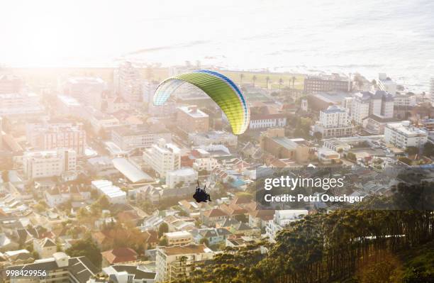 taking flight. - cape town cityscape stock pictures, royalty-free photos & images