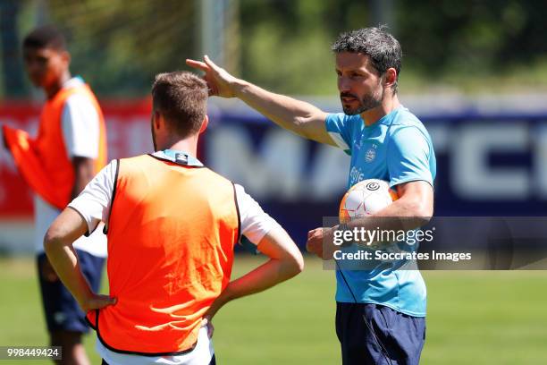 Mark van Bommel of PSV during the Training PSV on July 13, 2018 in Verbier Switzerland