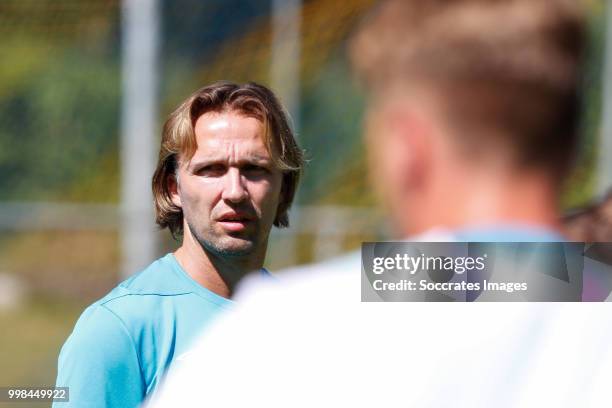 Boudewijn Zenden of PSV during the Training PSV on July 13, 2018 in Verbier Switzerland