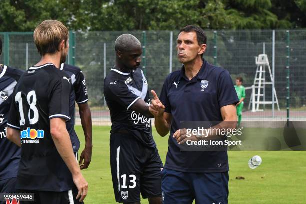 Www during the friendly match between Bordeaux and Gazelec Ajaccio on July 13, 2018 in Yzeure, France.