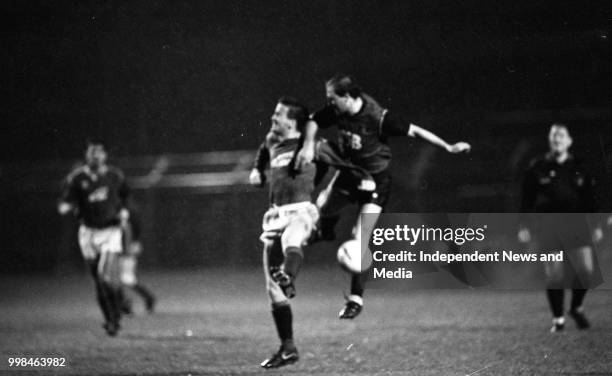 Bohemians Vs St Patrick's Athletic at Dalymount Park, . .