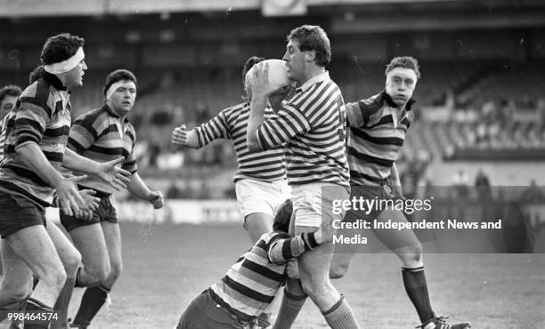 Greystones RFC Vs Lansdowne RFC All Ireland League match in Lansdowne Road, . .