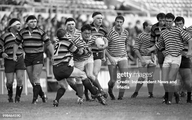 Greystones RFC Vs Lansdowne RFC All Ireland League match in Lansdowne Road, . .