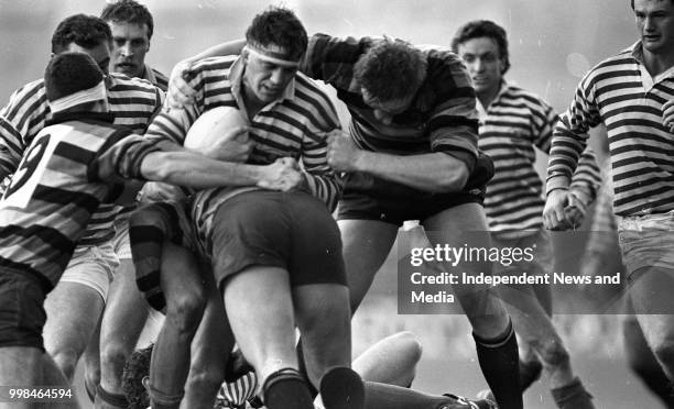 Greystones RFC Vs Lansdowne RFC All Ireland League match in Lansdowne Road, . .