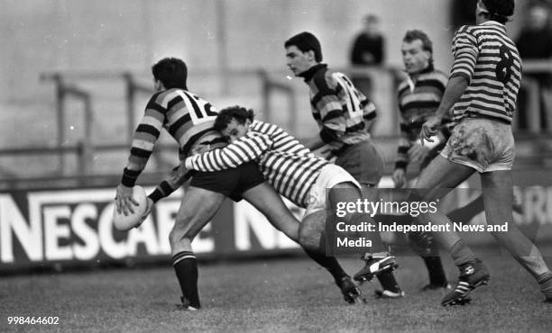 Greystones RFC Vs Lansdowne RFC All Ireland League match in Lansdowne Road, . .