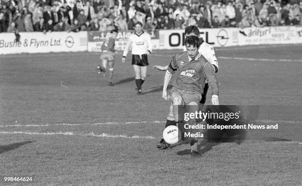 Dundalk Vs St Patrick's Athletic League of Ireland Premier Division at Richmond Park, . .