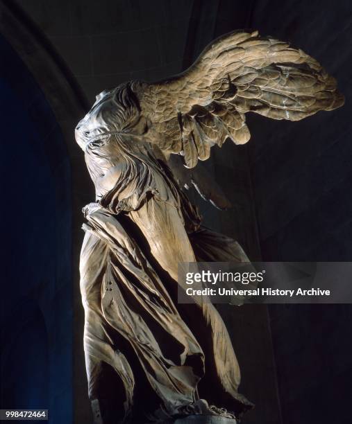 The Winged Victory of Samothrace, also called the Nike of Samothrace, is a marble Hellenistic sculpture of Nike , that was created about the 2nd...