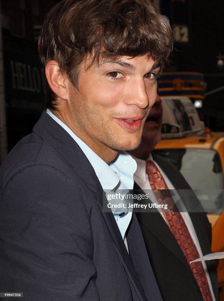 Celebrity Arrivals At "Late Show With David Letterman" - May 17, 2010
