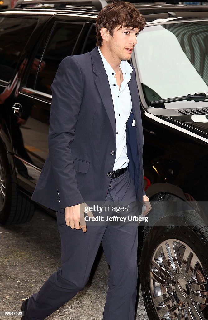Celebrity Arrivals At "Late Show With David Letterman" - May 17, 2010