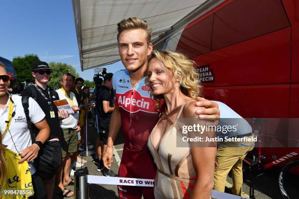 Start / Marcel Kittel of Germany and Team Katusha / Fans / Public / during the 105th Tour de France 2018, Stage 8 a 181km stage from Dreux to Amiens...