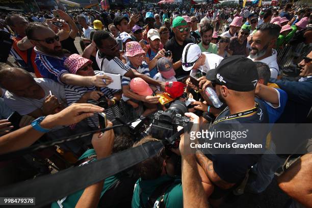 Start / Christopher Froome of Great Britain and Team Sky / Fans / Public / during the 105th Tour de France 2018, Stage 8 a 181km stage from Dreux to...