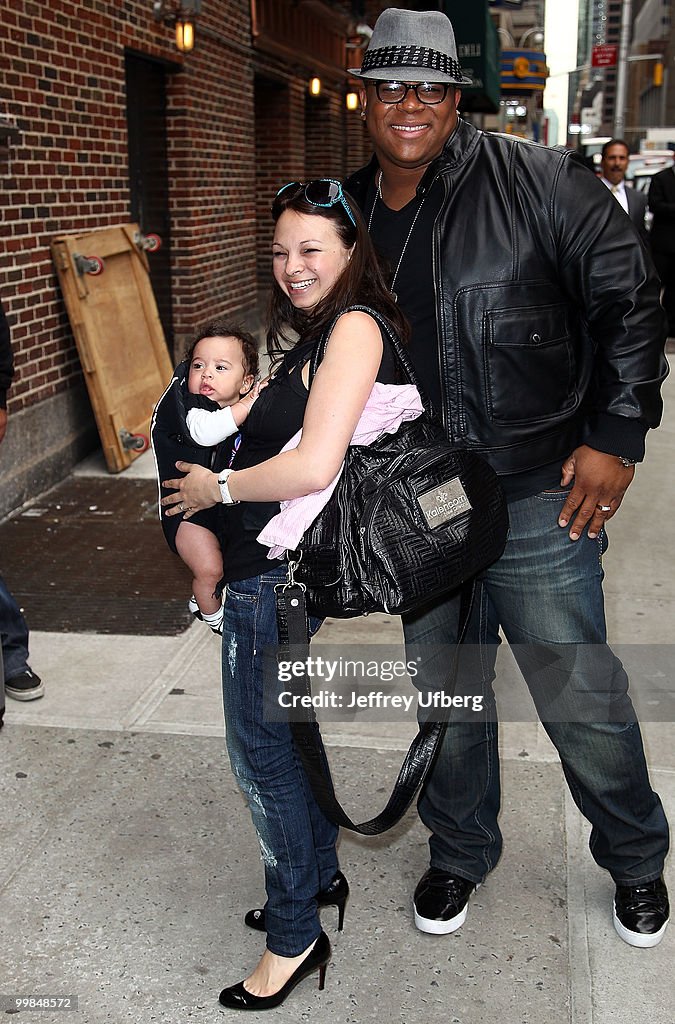 Celebrity Arrivals At "Late Show With David Letterman" - May 17, 2010