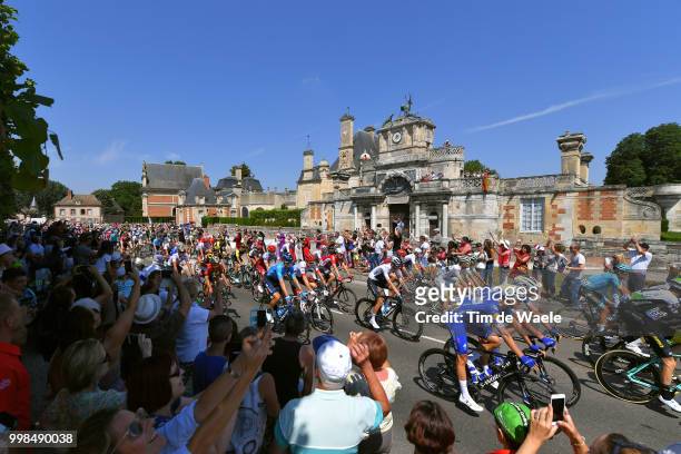 Christopher Froome of Great Britain and Team Sky / Niki Terpstra of The Netherlands and Team Quick-Step Floors / Tim Declercq of Belgium and Team...