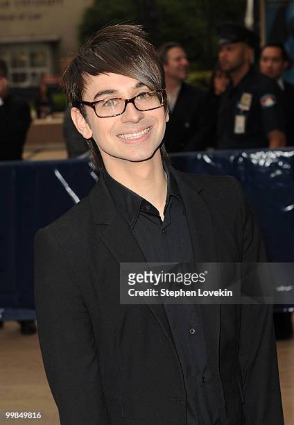 Designer Christian Siriano attends the 2010 American Ballet Theatre Annual Spring Gala at The Metropolitan Opera House on May 17, 2010 in New York...