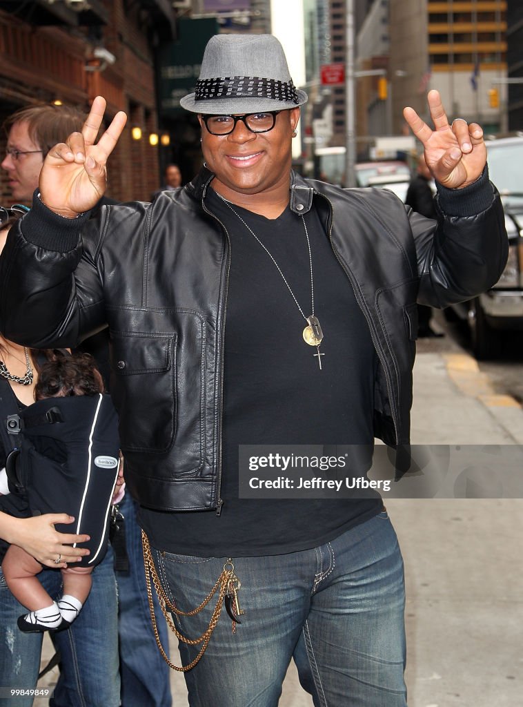 Celebrity Arrivals At "Late Show With David Letterman" - May 17, 2010