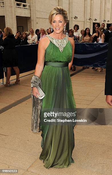 Personality Deborah Norville attends the 2010 American Ballet Theatre Annual Spring Gala at The Metropolitan Opera House on May 17, 2010 in New York...