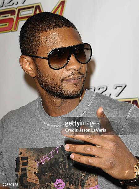 Recording artist Usher attends KIIS FM's 2010 Wango Tango Concert at Staples Center on May 15, 2010 in Los Angeles, California.