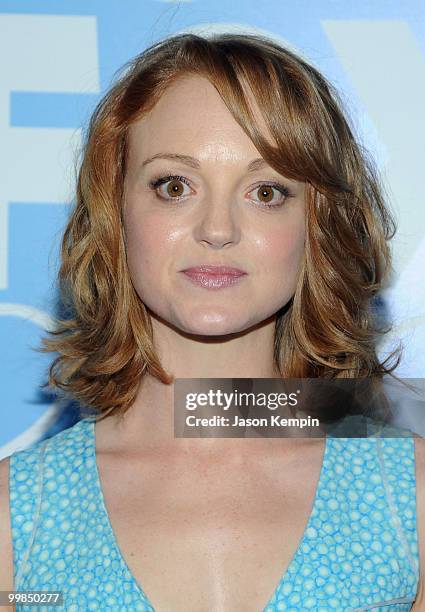 Actress Jayma Mays attends the 2010 FOX Upfront after party at Wollman Rink, Central Park on May 17, 2010 in New York City.