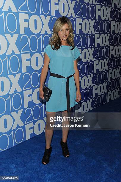 Actress Jessalyn Gilsig attends the 2010 FOX Upfront after party at Wollman Rink, Central Park on May 17, 2010 in New York City.