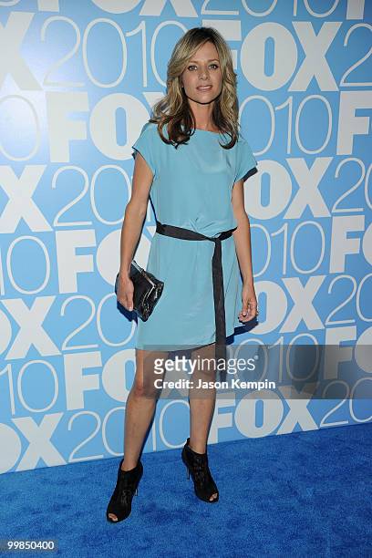 Actress Jessalyn Gilsig attends the 2010 FOX Upfront after party at Wollman Rink, Central Park on May 17, 2010 in New York City.