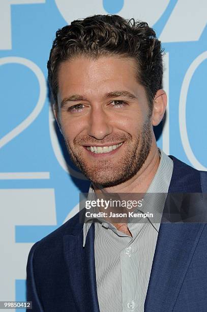 Actor Matthew Morrison attends the 2010 FOX Upfront after party at Wollman Rink, Central Park on May 17, 2010 in New York City.