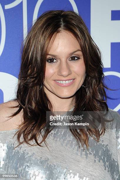 Kara DioGuardi attends the 2010 FOX Upfront after party at Wollman Rink, Central Park on May 17, 2010 in New York City.