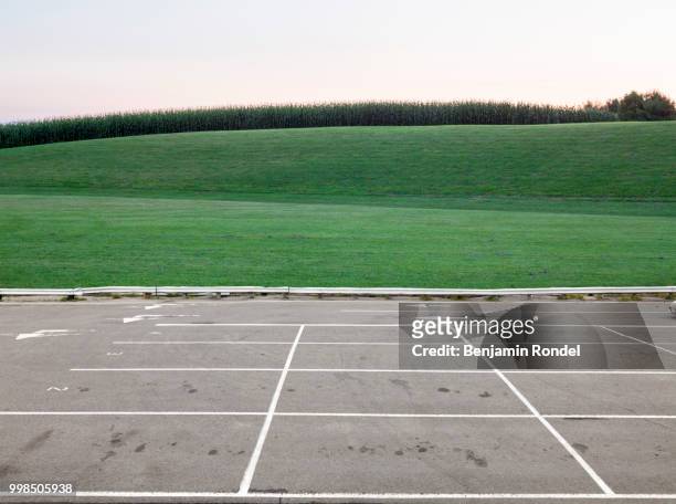 parking lot - benjamin rondel stock pictures, royalty-free photos & images