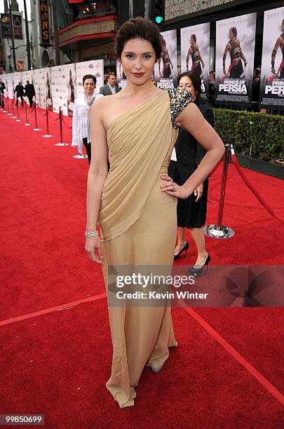 Actress Gemma Arterton arrives at the premiere of Walt Disney Pictures' "Prince Of Persia: The Sands Of Time" held at Grauman''s Chinese Theatre on...