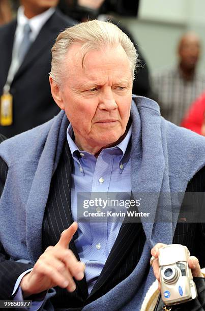 Actor Jon Voight during the Jerry Bruckheimer hand and footprint ceremony held at Grauman's Chinese Theatre on May 17, 2010 in Hollywood, California.