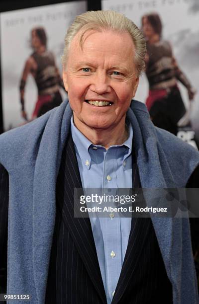 Actor Jon Voight arrives at the "Prince of Persia: The Sands of Time" Los Angeles premiere held at Grauman's Chinese Theatre on May 17, 2010 in...