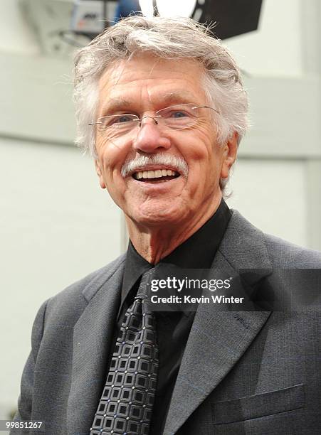 Actor Tom Skerritt attends the Jerry Bruckheimer hand and footprint ceremony held at Grauman's Chinese Theatre on May 17, 2010 in Hollywood,...