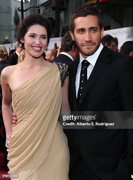 Actress Gemma Arterton and actor Jake Gyllenhaal arrive at the "Prince of Persia: The Sands of Time" Los Angeles premiere held at Grauman's Chinese...