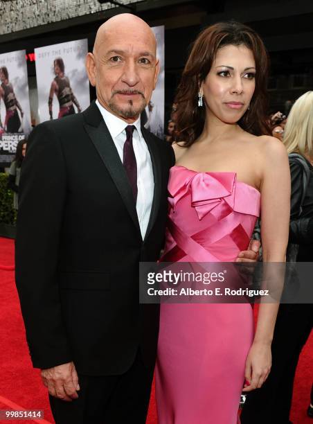 Sir Ben Kingsley and Daniela Lavender arrive at the "Prince of Persia: The Sands of Time" Los Angeles premiere held at Grauman's Chinese Theatre on...