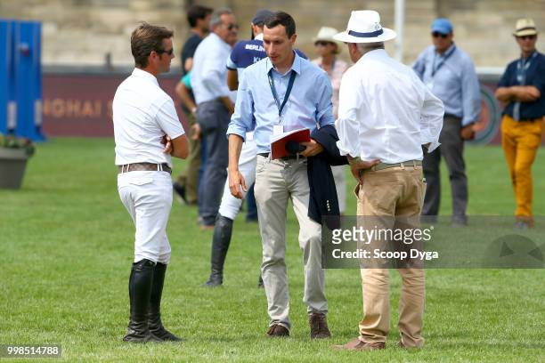 Philippe Lejeune Jr during the Prix Aire Cantilienne - Global Champions Tour on July 13, 2018 in Chantilly, France.