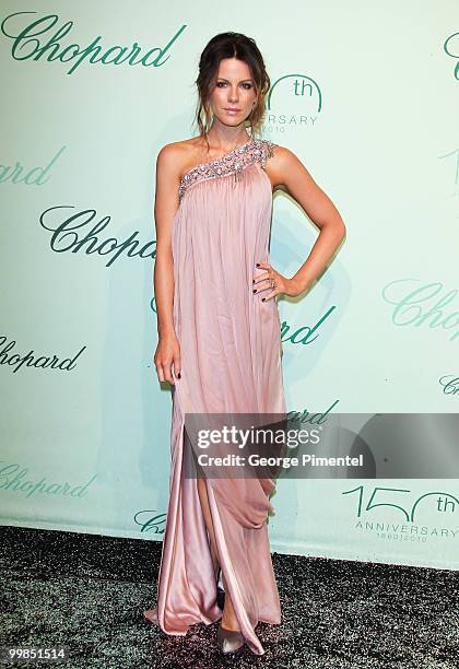 Actress Kate Beckinsale attends the Chopard 150th Anniversary Party at the VIP Room, Palm Beach during the 63rd Annual International Cannes Film...