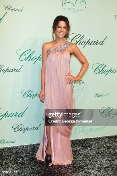 Actress Kate Beckinsale attends the Chopard 150th Anniversary Party at the VIP Room, Palm Beach during the 63rd Annual International Cannes Film...