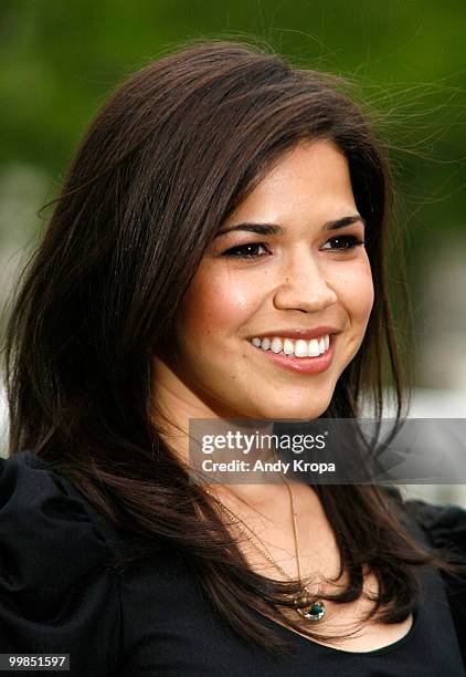 America Ferrera attends the New York Restoration Project's 9th Annual Spring Picnic at Fort Washington Park on May 17, 2010 in New York City.