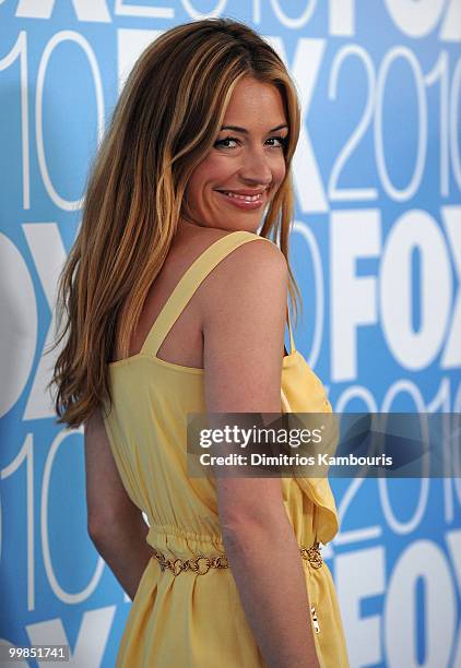 Personality Cat Deeley attends the 2010 FOX Upfront after party at Wollman Rink, Central Park on May 17, 2010 in New York City.