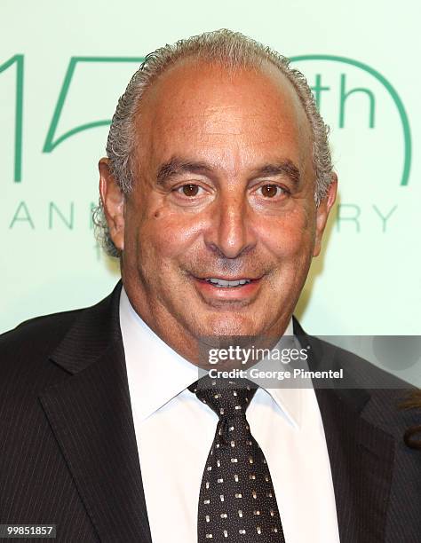 Sir Philip Green attends the Chopard 150th Anniversary Party at the VIP Room, Palm Beach during the 63rd Annual International Cannes Film Festival on...