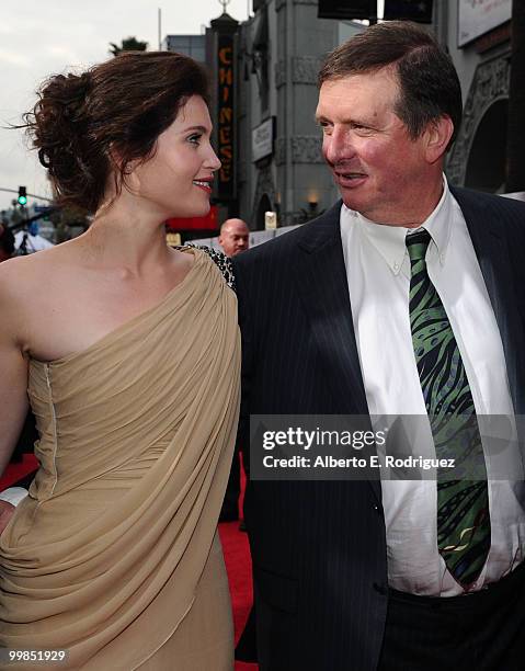 Actress Gemma Arterton and director Mike Newell arrives at the "Prince of Persia: The Sands of Time" Los Angeles premiere held at Grauman's Chinese...