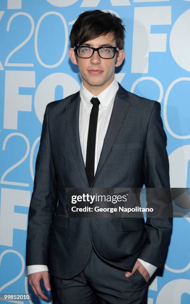 Actor Kevin McHale attends the 2010 FOX UpFront after party at Wollman Rink, Central Park on May 17, 2010 in New York City.